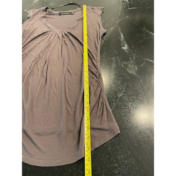 ZARA Collection greige gray Large sleeveless top - Picture 4 of 6